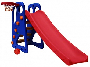 Горка – Жук, с баскетбольным кольцом и мячом (Perfetto sport, PS-021)